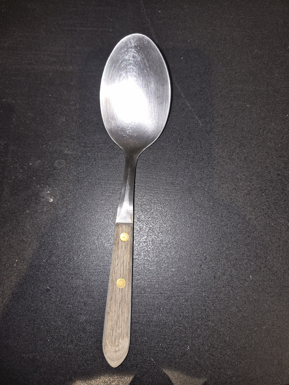 15 Washington Forge TOWN COUNTRY Stainless Wood Flatware MCM Rustic Silverware - Picture 9 of 10
